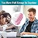 Anti Snoring Devices, Soft and Comfortable Material, Easy to Use&Clean for Women and Men Pink