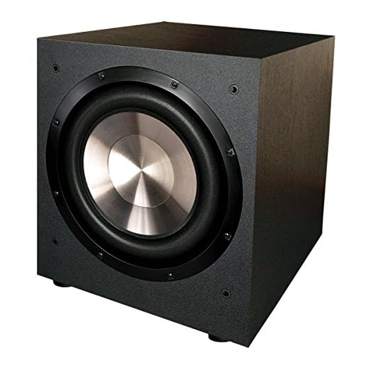 BIC America F12 12-Inch 475-Watt Front Firing Powered Subwoofer