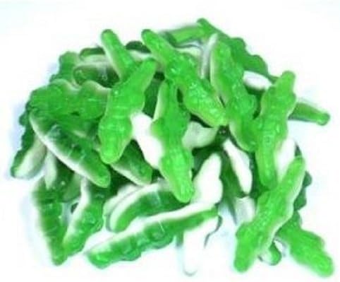 Kervan Gummy Crocodile Alligators Gummy Candy (1 Lb - Approx 75 Pcs)