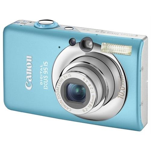 Canon Digital IXUS 95 IS   Cámara Digital compacta (Pantalla de 6,4 cm (2,5 Pulgadas), 10 MP, Zoom óptico de 3 aumentos, estabilizador de la Imagen)