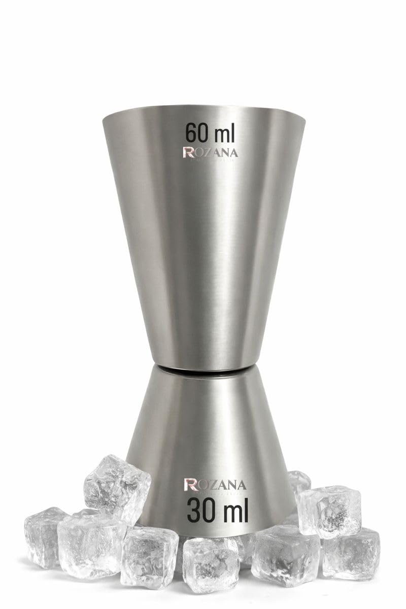 Stainless Steel Peg Measure | Double-Sided Cocktail Jigger 30 ml & 60 ml | Premium Bar Tool for Whiskey, Shots, Cocktails & Home Bar
