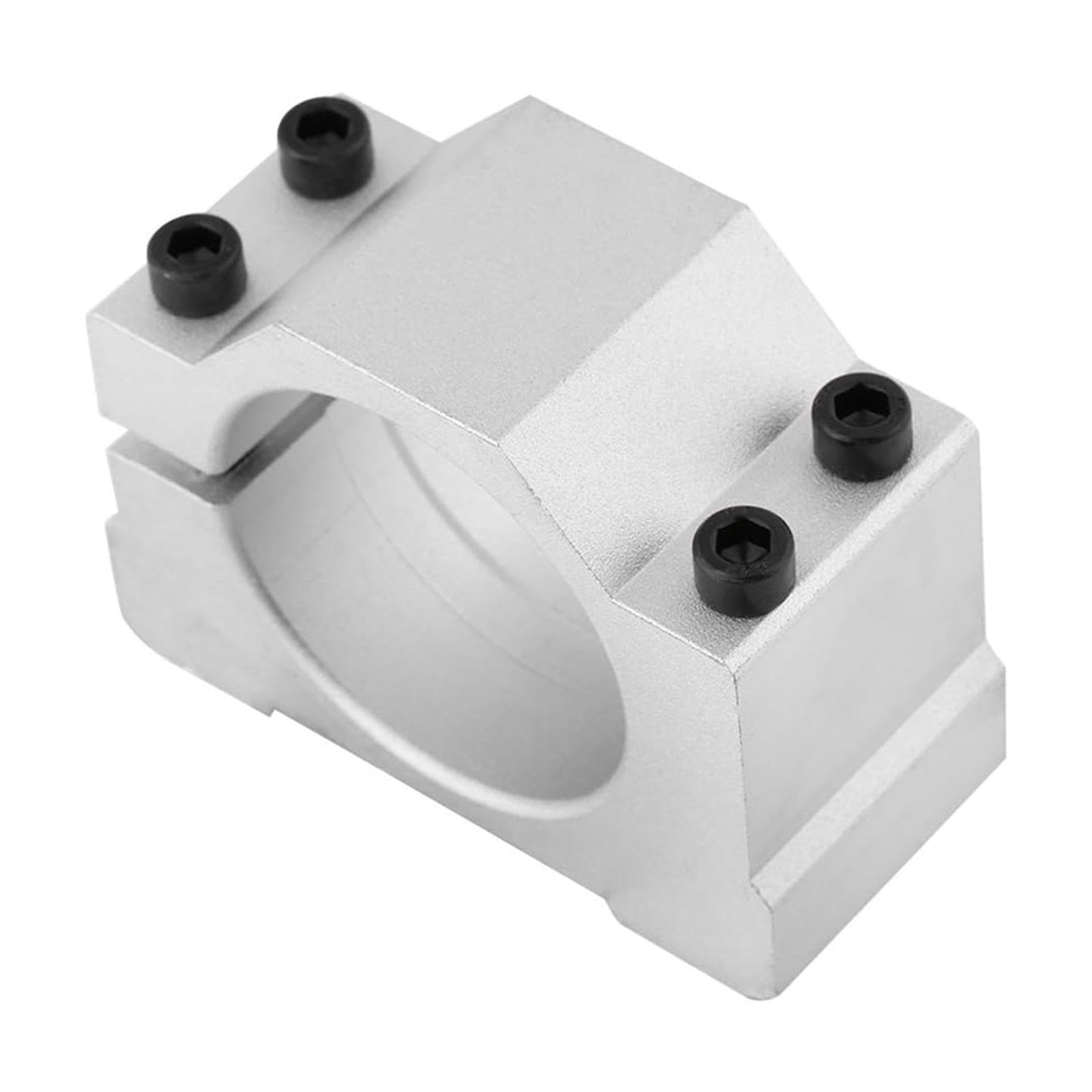 Staffa motore mandrino CNC da 65 mm, in lega di alluminio, supporto per motore CNC con viti per incisione router CNC