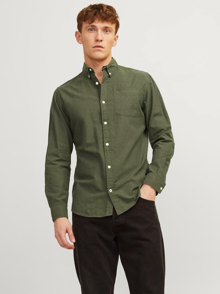 JACK & JONES Male Oberhemd Regular Fit Oberhemd | Dress shirt