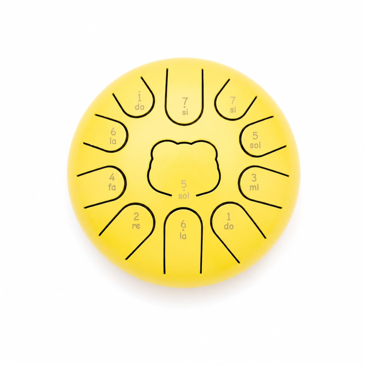 Zungentrommel kinder Steel Tongue Drum 6 Zoll, 11 Noten Suttaya Regentrommel Weiße Stahlzungentrommel mit Trommeltasche – liebevolles Geschenk zur musikalischen Früherziehung