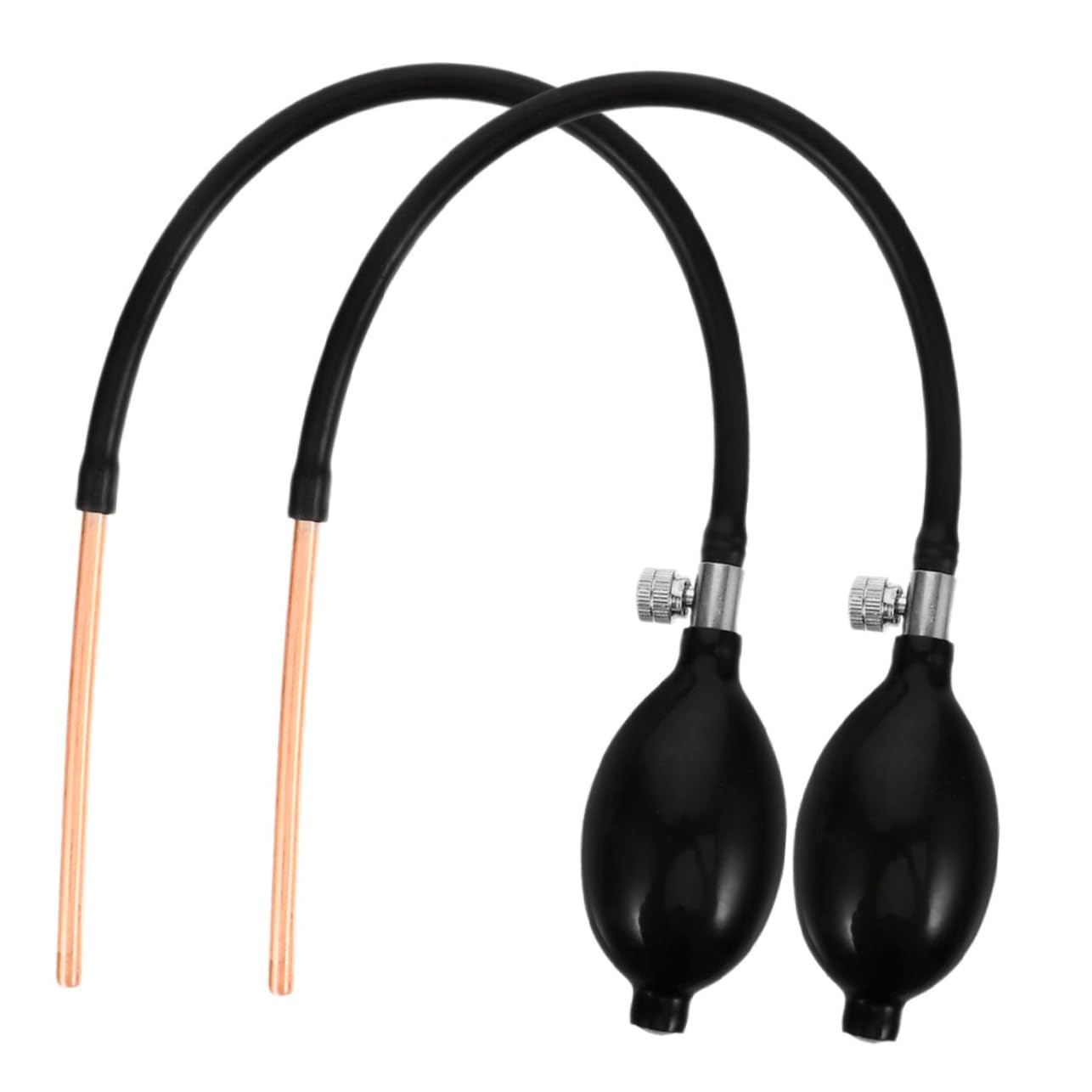 2 Piezas Bomba de Soplado de Azúcar para Azúcar y Modelado de Fondant, Tubo de Cobre Alargado, Herramienta Manual Versátil para Proyectos de Repostería y Decoración de Galletas