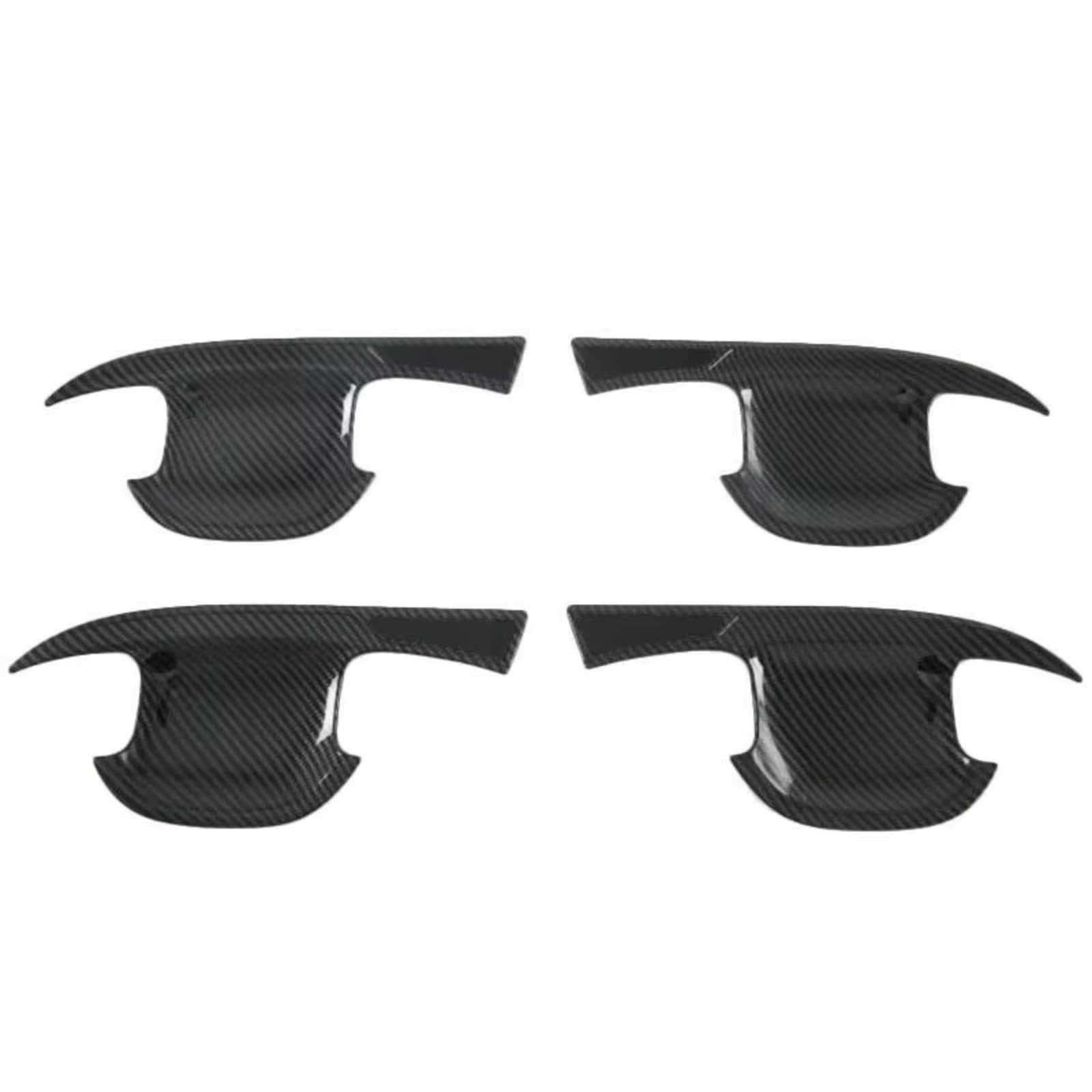 Qdzvalumv Carbon B Car Door Handles Cover Shell Compatible With Kia For Sorento Mq4 2020-2023 Car Exterior Door Handle Bowl Cover Decoration Trim Front Rear Protector Set(Carbon B)