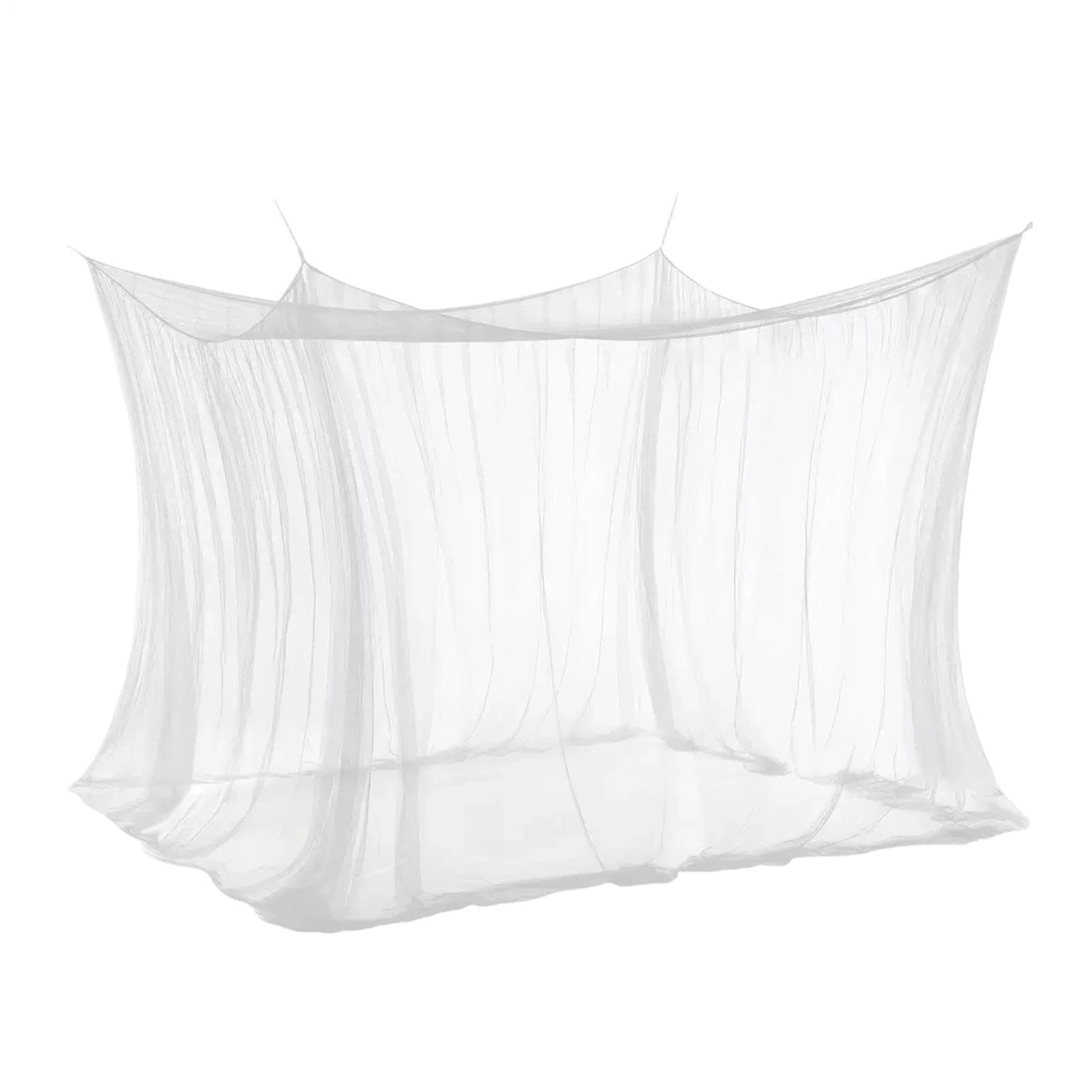 Zanzariera A Baldacchino Rete Quadrata A 4 Angoli 3 X 3 X 2,5 M