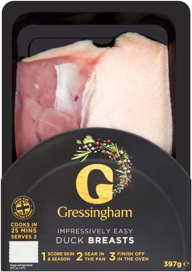 Gressingham Duck Breast Fillets, 397g