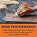 Gorilla All Purpose Wood Filler, Walnut Color, 6 Ounce Tube (Pack of 6) - Water Resistant for Indoor or Outdoor Projects and Repairs