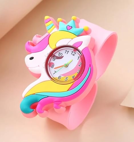 Relógio Unicórnio Bate Enrola Juvenil Meninas