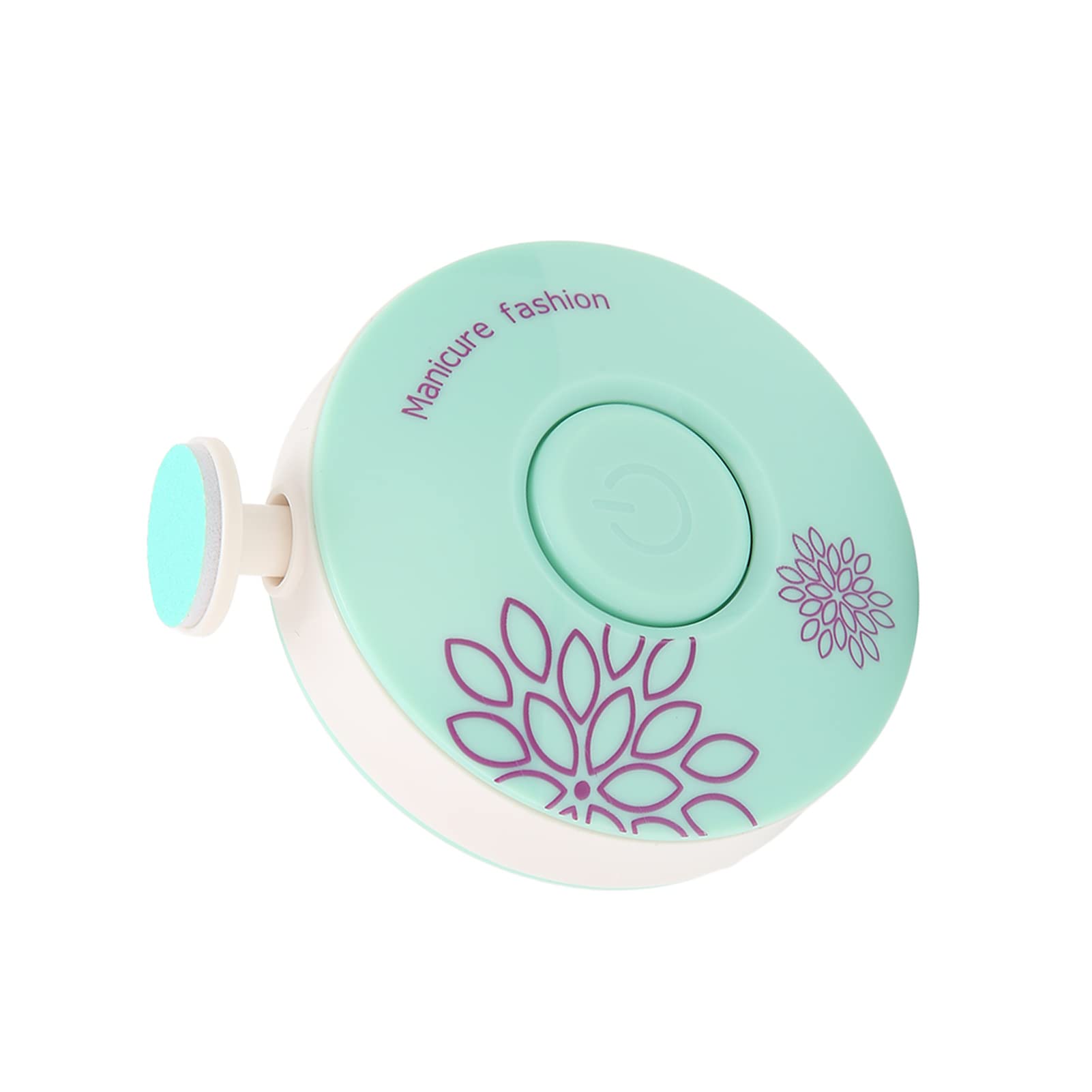 Safe Baby Nail Clipper AntiScratch Baby Nail Polish Polish Silent Sanding Adult Newborn Toenail (Green)