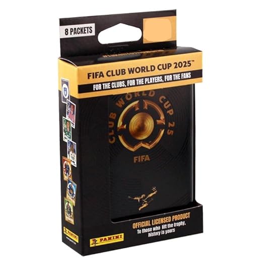 Club World Cup 2025 Classic Tin Sticker Set