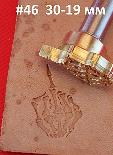 Leather Crafting Stamp Tool for Leather Crafts Brass #46