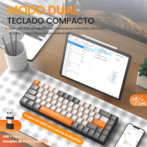 Comparativas de Teclado mecánico krom - cinco favoritos. 20 Imagen adicional