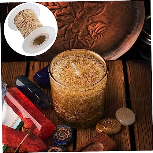 Rollo de mecha de algodón para velas TEHAUX 6.5 in miniatura 4