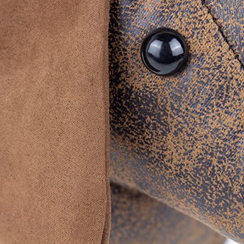 Paoletti Dexter Faux Leder Hunde Neuheit Türstop, 28 x 38 x 18cm, Braun