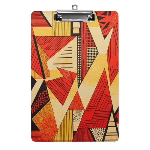Porte-bloc acrylique A4 avec trous de suspension inox pour examen et notes de bureau