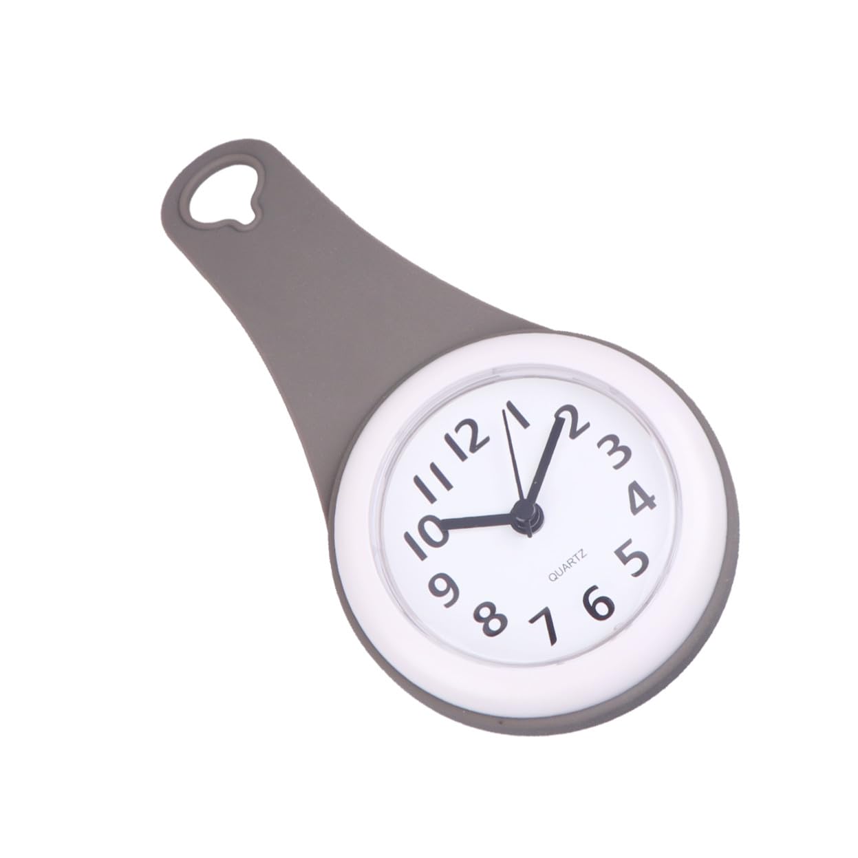 Horloge murale pour salle de bain étanche et silencieuse pour la douche