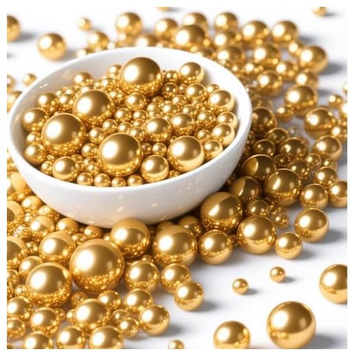 Gold Pearl Sugar Sprinkles 100g