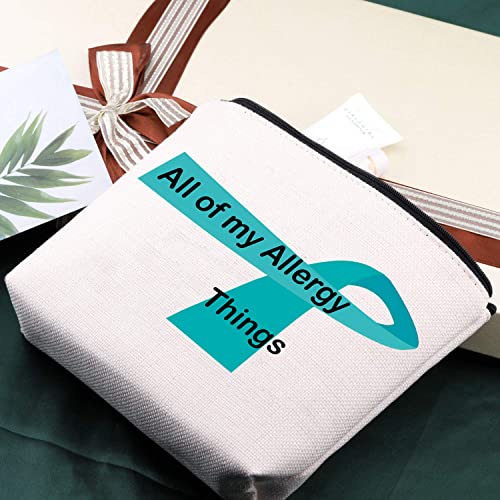 G2Tup Allergy Medicine Storage Bag Funny Medicine Bags For Women All Of My Allergy Things Travel Medical Bag (Allergy Things) #TOP1