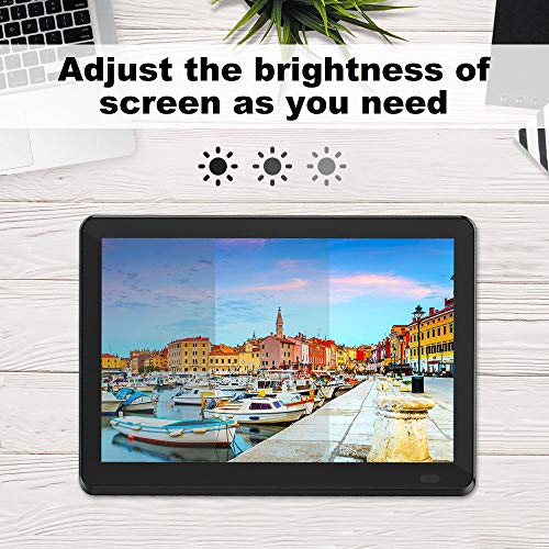 Atatat Wifi Digital Picture Frame 7 Inch With Fhd 1920X1080 Ips Touch Screen, Auto-Rotate, Share Photos Via Email, App, Portrait Or Landscape, Wall-Mountable (Black) #TOP3