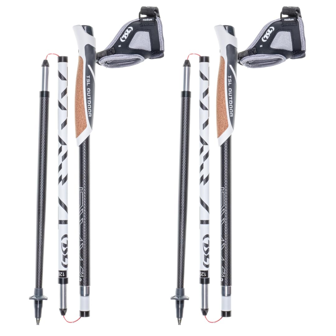 TSL Trail Carbon 4 Cork Short Shadow-115 cm-Gris