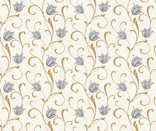 Image of Tundwal's Printed Cotton Reversible Dohar /AC Blanket for Single Bed |All Weather Light Weight | Rajasthani Printed Floral Design | Pack of 1-Grey louts