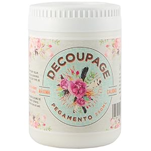 Amelie Prager 014803 Decoupage-lijm, wit, 250 ml