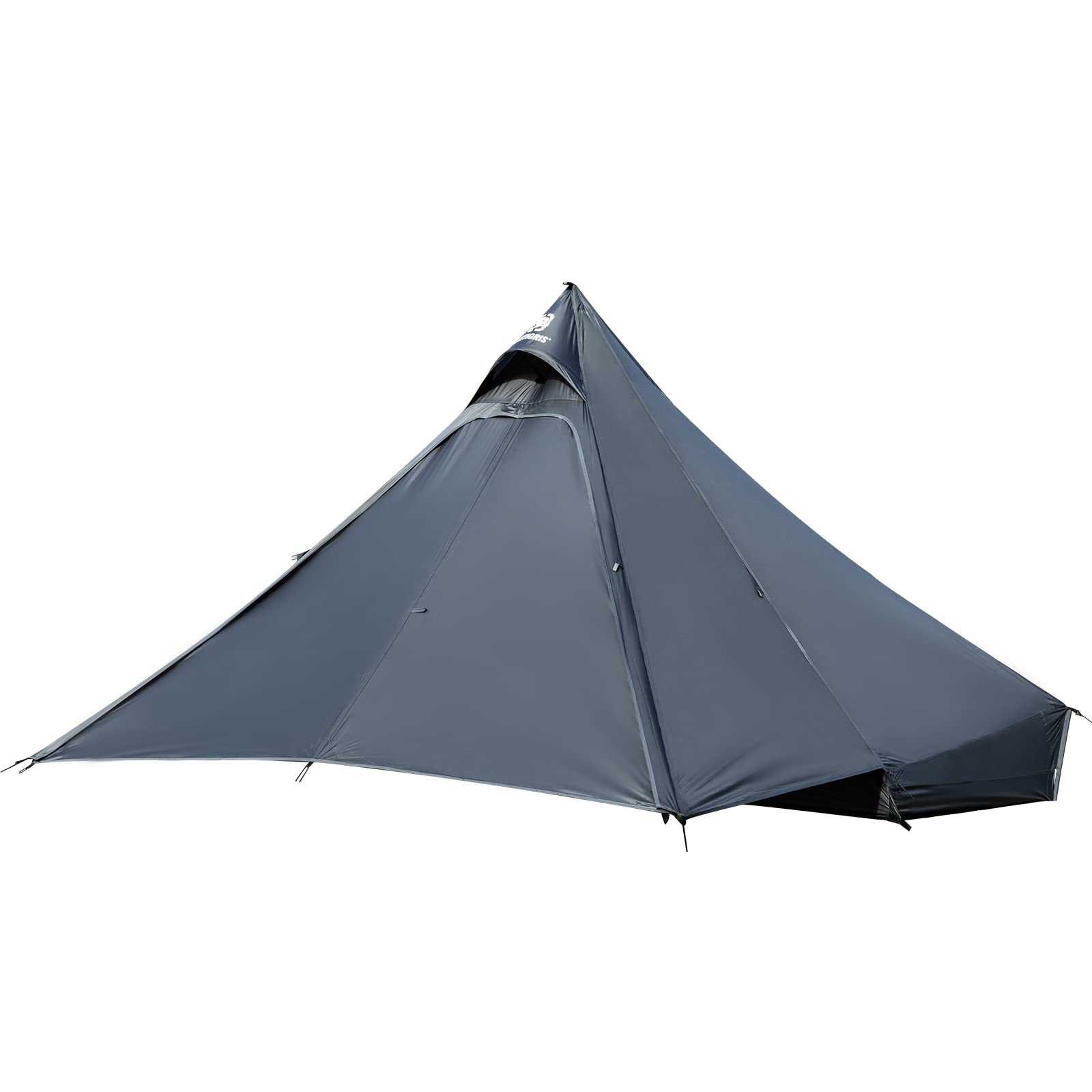 OneTigris Tetra Tente ultralégère Tipi 1-2 Personnes, randonnée Tente à arceaux avec Maille intérieure, Tente de Camping imperméable 3 Saisons, idéal pour Le Camping en Plein air, Sac à Dos Tourisme