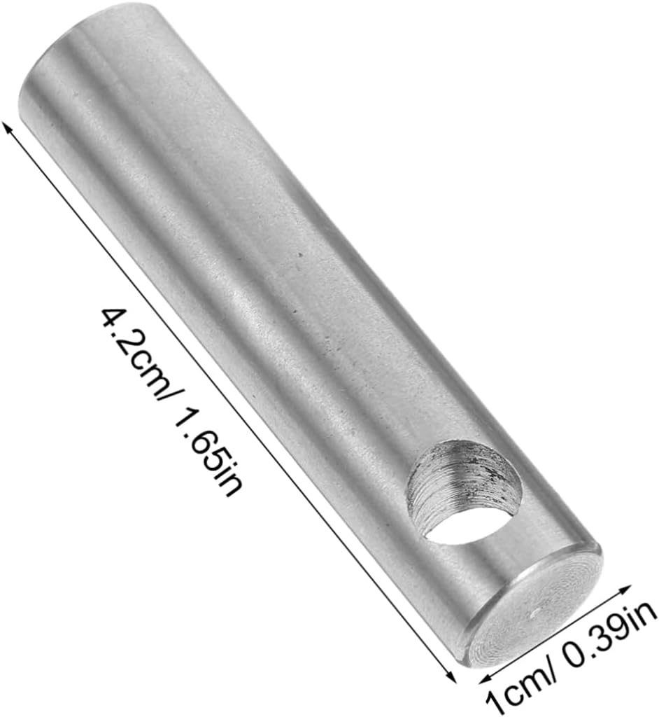 Amosfun 2 Pcs Red Wine Cabinet Guardrail Indoor Furniture Fittings Glass Cabinet Hardware Glass Cabinet Post Cap Metal Furniture Connectors Home Decor Accessories Silver Stainless Steel