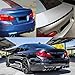 KHK Spoiler Compatible with F10, M5 Style Rear Spoiler, Gloss Black ABS Material Rear Wing Compatible with 2010-2016 BMW 5-Series F10 / F10 M5 Sedan