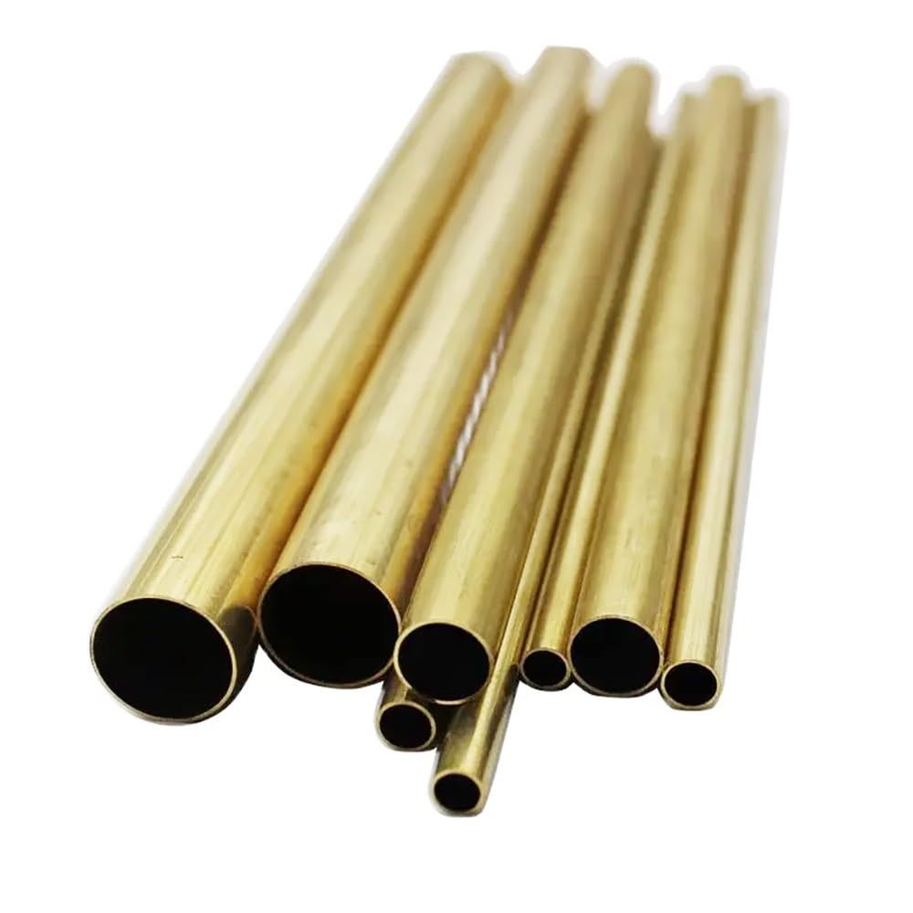 Tubo de latón H62 de 20 mm de diámetro exterior, 10/14/16/17/18/19 mm de diámetro interior, 500 mm de longitud, 1 unidad(20x18x500mm)