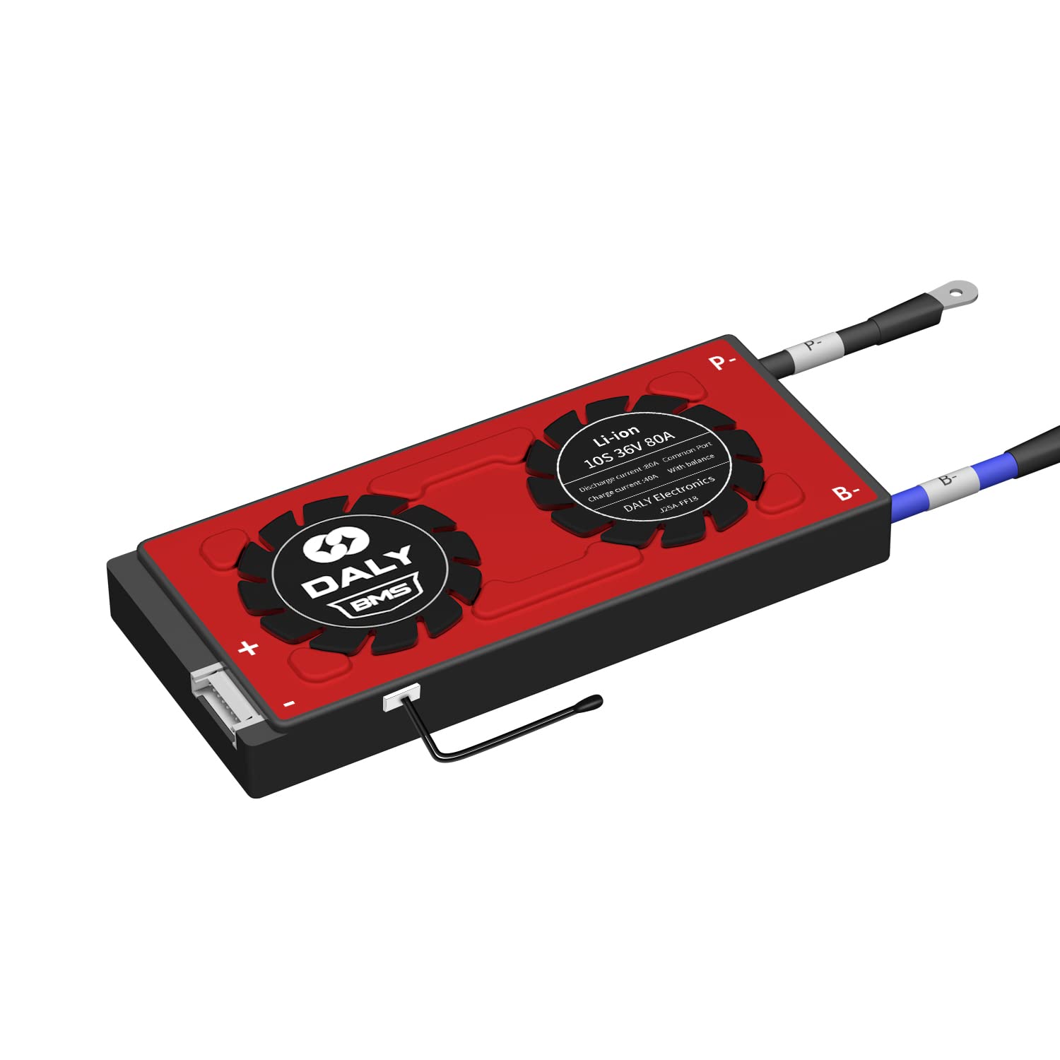 DALY BMS 10S 36V 80A Li-ion Batteria Scheda di Protezione con Porta Comune e Cavi di Bilanciamento per La Casa FAI DA TE 18650 Batteria Dispositivo Elettronico