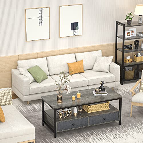 Armocity Coffee Table With Storage Drawers thumb #6