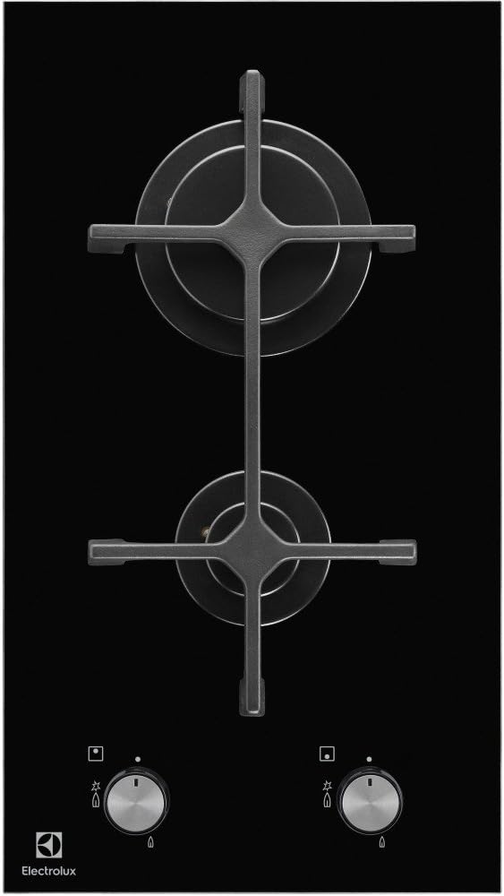 Electrolux EGC3322NVK Incasso Gas Nero piano cottura Electrolux EGC3322NVK Incasso Gas Nero piano cottura