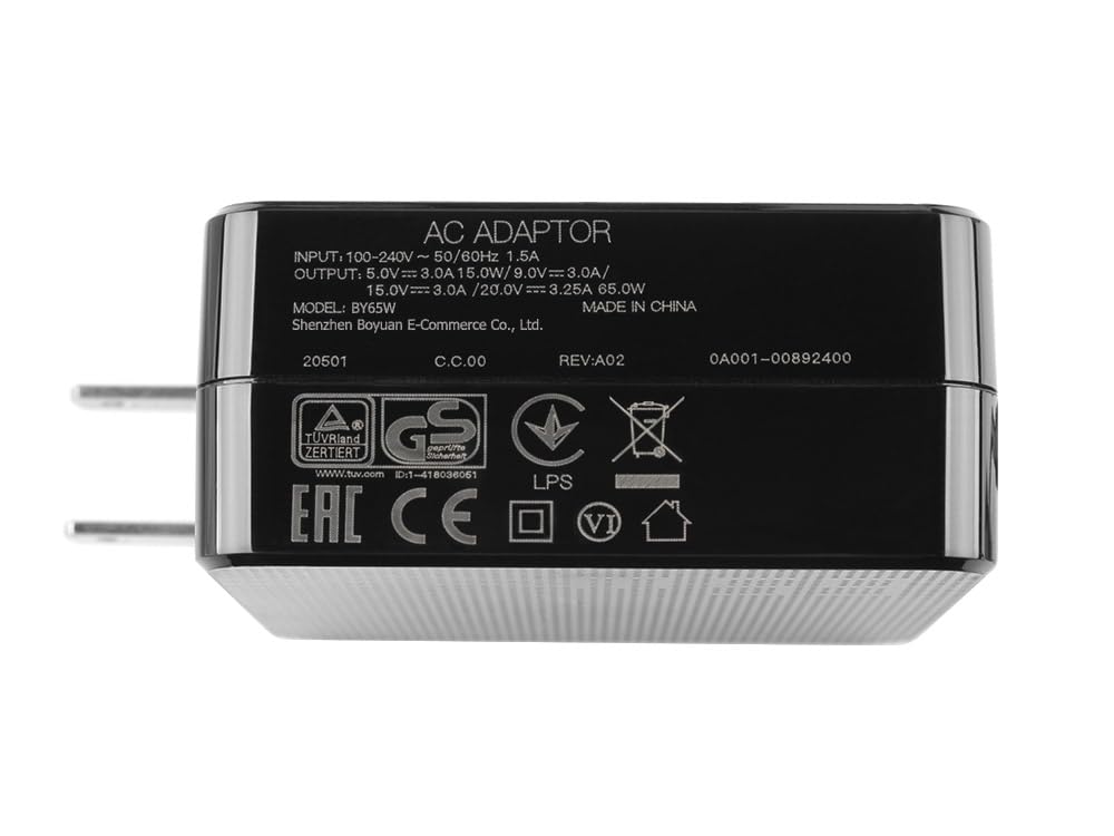 Amazon.com: 65W USB C Charger for Asus UX325YA UX425IA UX425SA