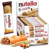 Nutella B-ready, 35ct, Crispy Wafers Filled wtih Nutella Hazelnut Spread, Bundled wtih ONDAGO Package