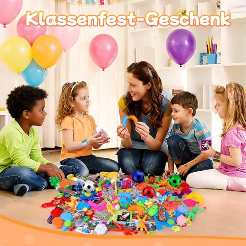 nicknack 116Stück Mitgebsel Kindergeburtstag, Geburtstag Gastgeschenke Mitbringsel, Give Aways Gastgeschenk Kindergeburtstag Wundertüte, Spielzeug kleine Geschenke für Kinder Jungen Mädchen