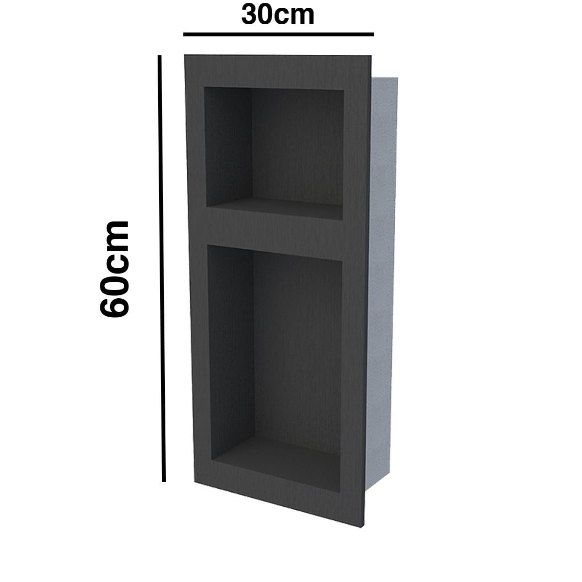 Double Niche en XPS prête à carreler 310x210 & 160x210 pour hammam Salle de Bain et Tous milieux humides