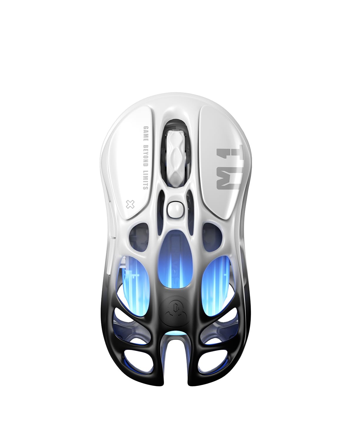 GravaStar Mercury M1 Pro Mouse da gioco wireless, in lega di magnesio leggera, 26.000 DPI, sensore PAW3395DM, 5 pulsanti programmabili, supporto cablato/2,4 GHz/BT, fino a 200 ore di durata della