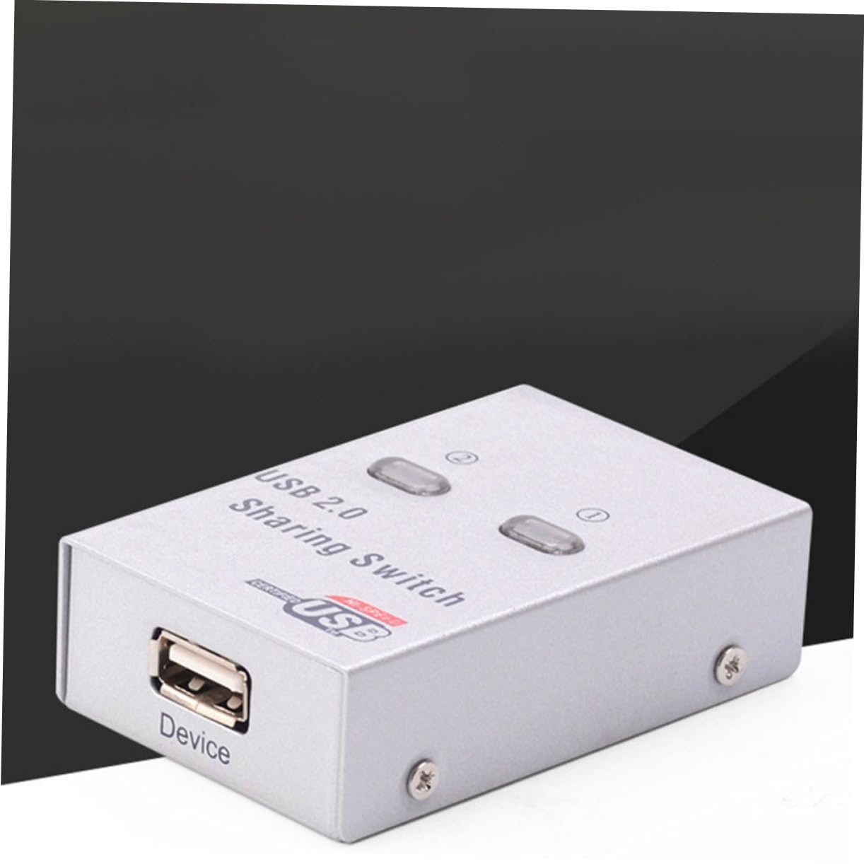 2piezas USB Conmutador Automático para Dispositivos Periféricos para Impresoras y Escáneres Sin Cables Adicionales