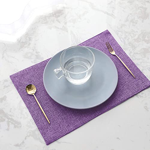 Khooti-Two-Sided-Washable-Jute-TablematsPlacemats-Pack-of-4-Table-Mat-Heat-Resistant-Dining-Table-Place-Mats-for-Kitchen-Table-Wedding-Party-12-x-18-inches-Onion