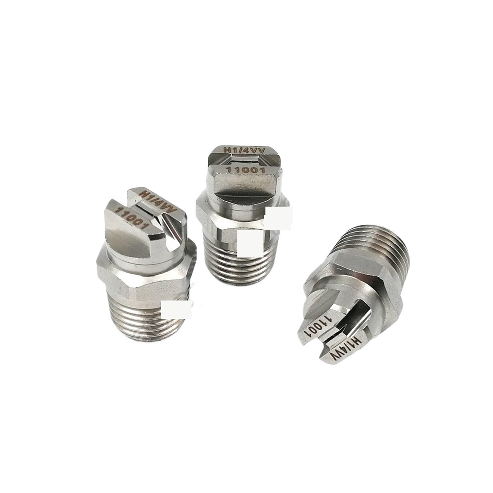 BTYQKZVPM Pressure Washer Nozzles， Flat Fan Spray Nozzle SS304 1/8 1/4In 50 Degree(Flow 06 (1.6mm),1 of 8)
