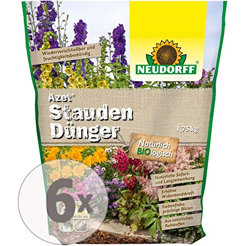 Preisvergleich Produktbild Gardopia Sparpaket: Neudorff Azet Stauden Dünger 6 x 1,75Kg