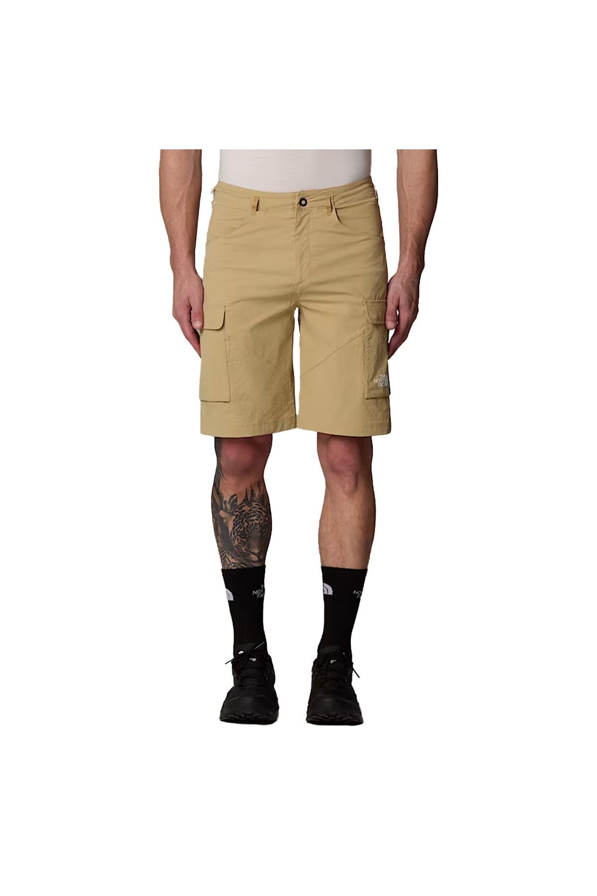 The North Face Men's Exploration Cargo Reg Shorts, Khaki Stone, 32