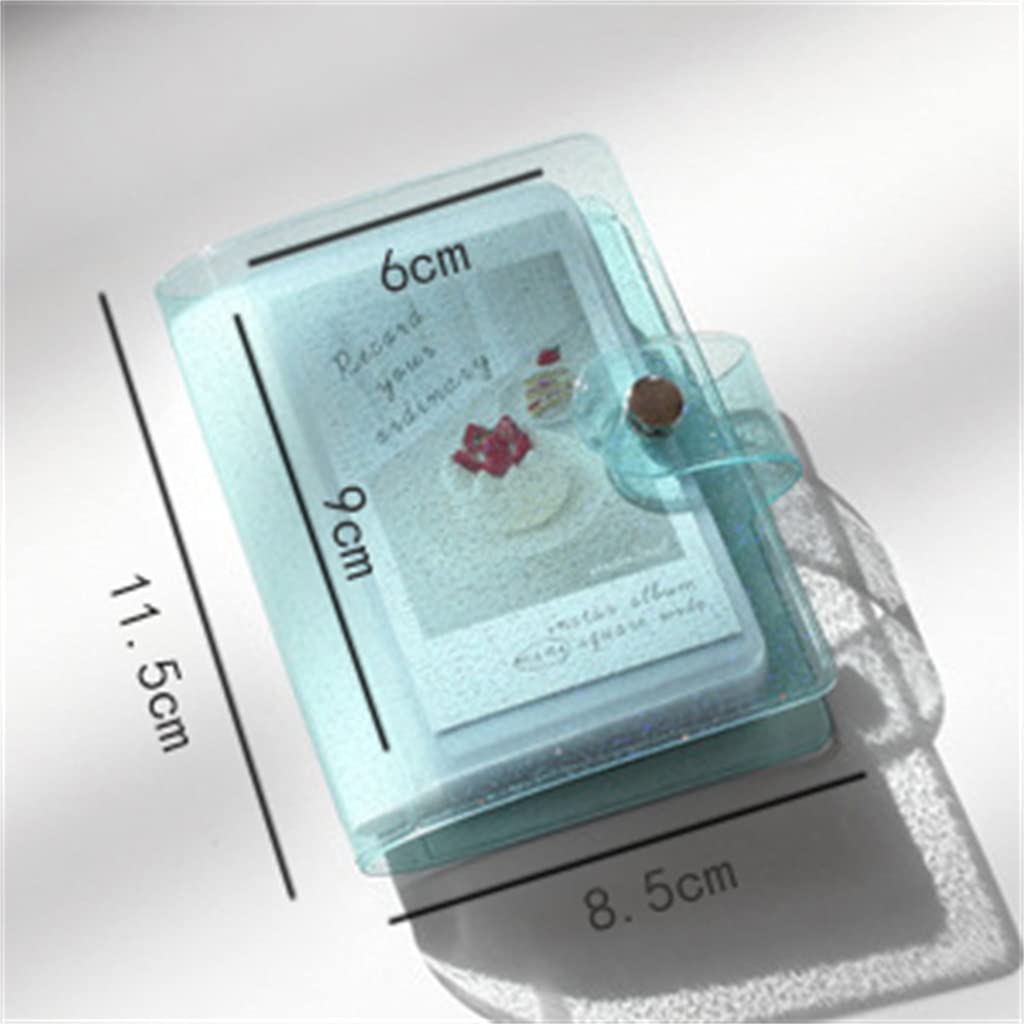 Álbum de Fotos, Bolsillos para álbum de Fotos, Mini Estuche para fotografías instantáneas, Almacenamiento para álbum de películas (Paquete de 3)