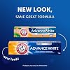 Arm & Hammer Essentials Charcoal Deodorant 4-Pack and Advance White Toothpaste 6 Ounce (Pack of 4)