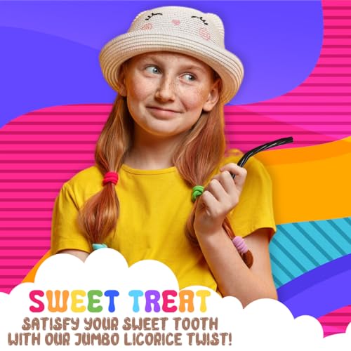 Not Just Good, It'S Amish Good Amish Good Gourmet Licorice Twist Candy - Premium Sweet & Chewy Treat, Jumbo Black Licorice Twist Perfect Snack Under 100 Calories thumb #3