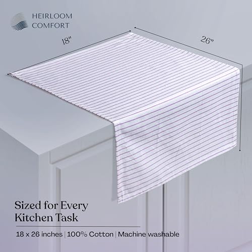 Torchons de cuisine super absorbants lot de 5 essuie-tout coton séchage rapide