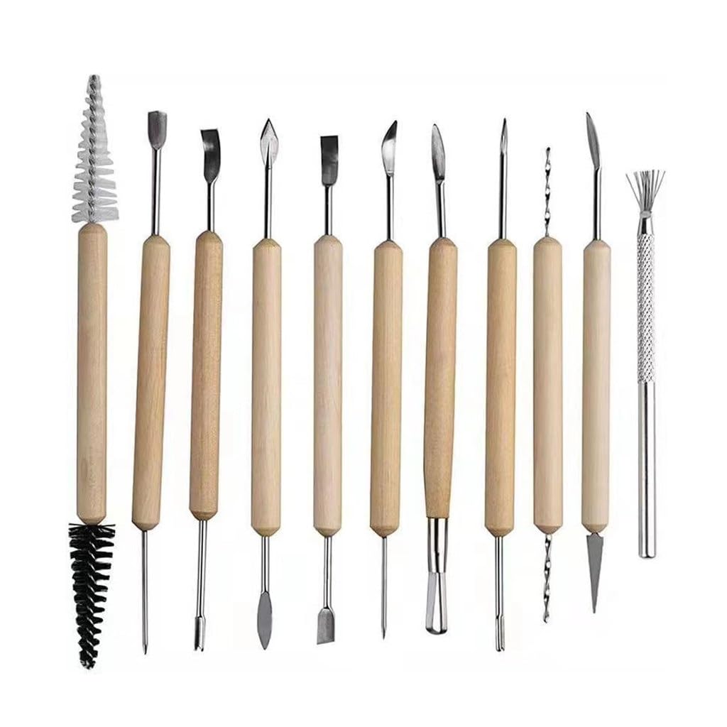 Couteau à sept aiguilles pour modelage argile dans votre atelier créatif maison
